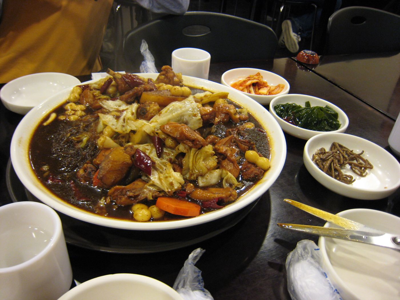 Andong Jjimdak (Soy-Braised Chicken with Glass Noodles)