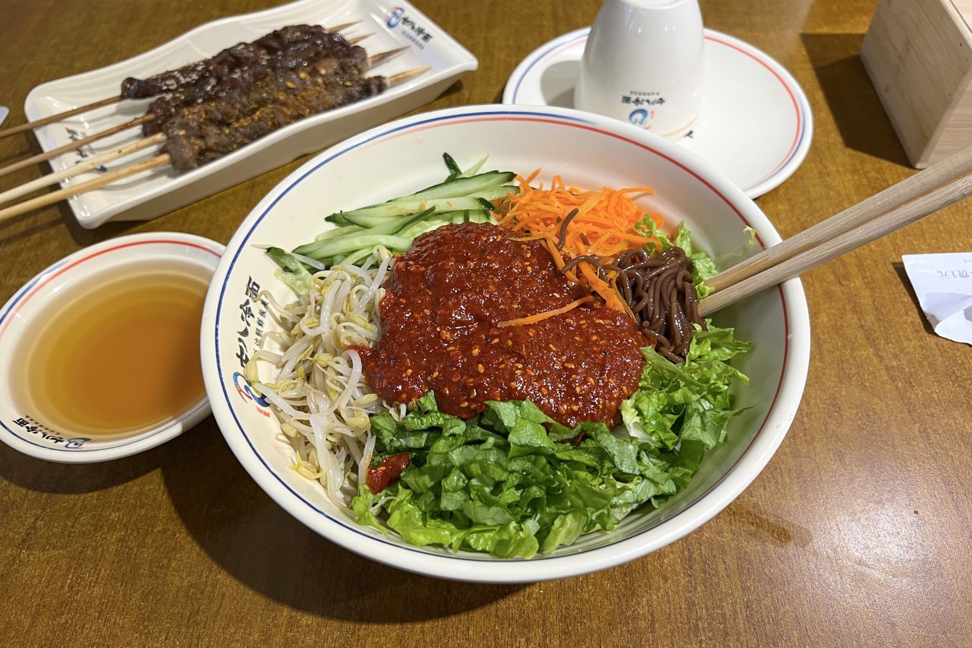 Bibim-naengmyeon (Spicy Mixed Cold Noodles)