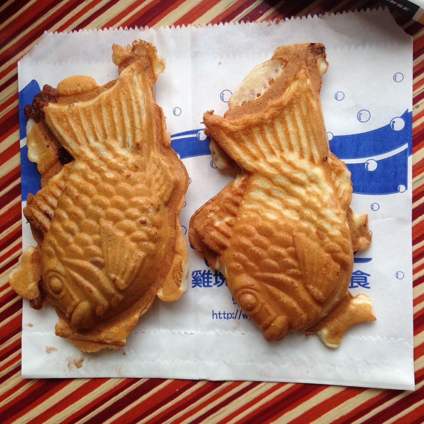 Bungeoppang (Fish-Shaped Red Bean Pastry)