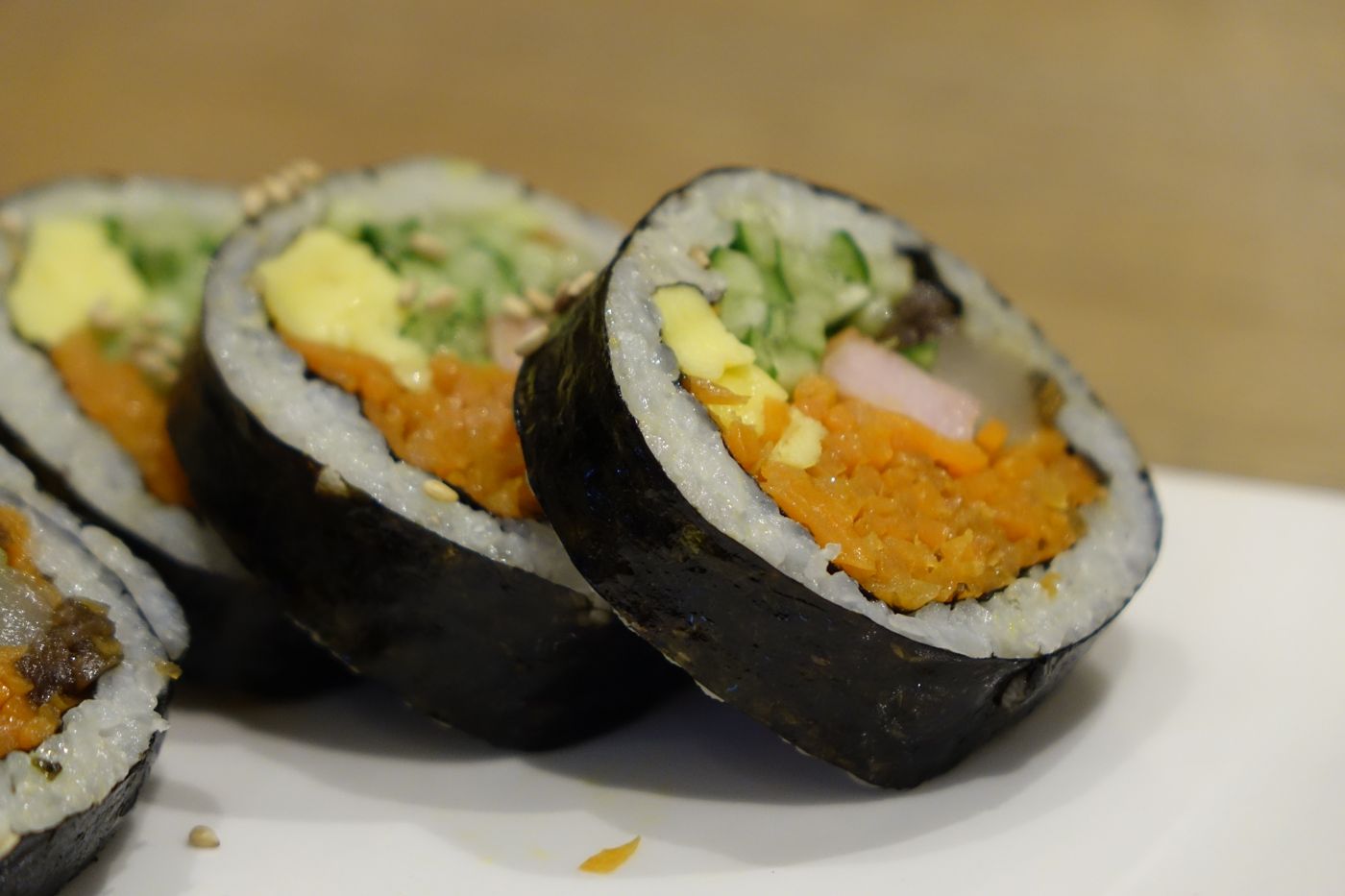 Gimbap (Seaweed Rice Rolls)