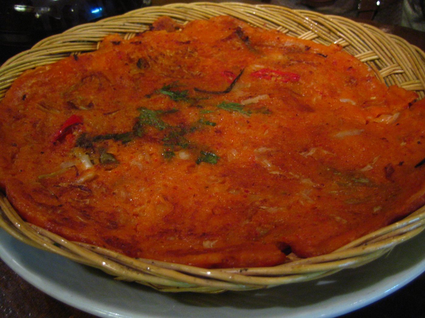 Kimchi Jeon (Kimchi Pancake)