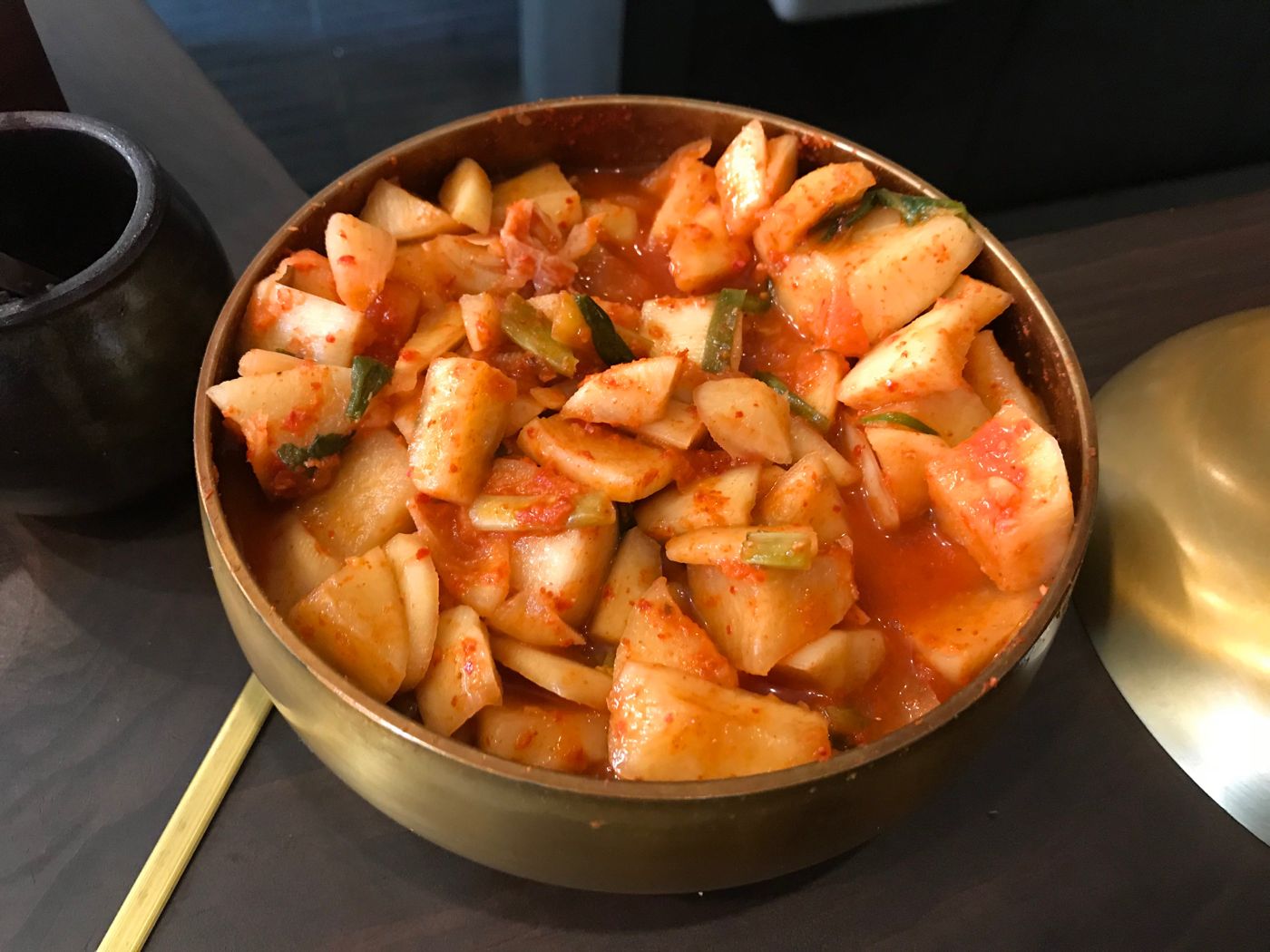 Cubed Radish Kimchi