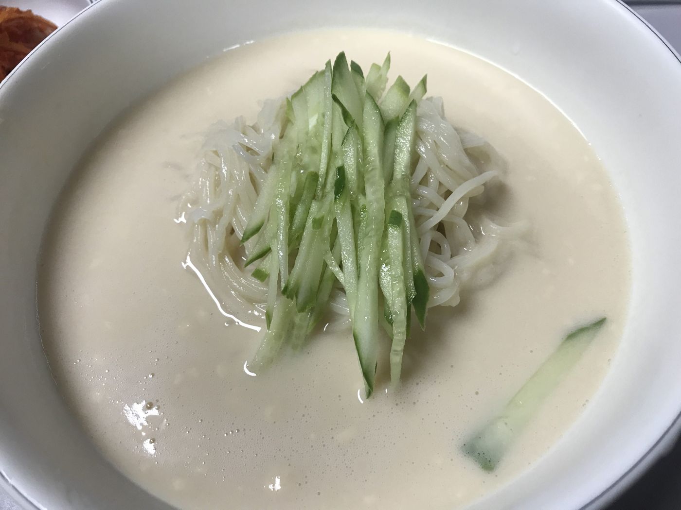 Kongguksu (Cold Soybean-Milk Noodles)