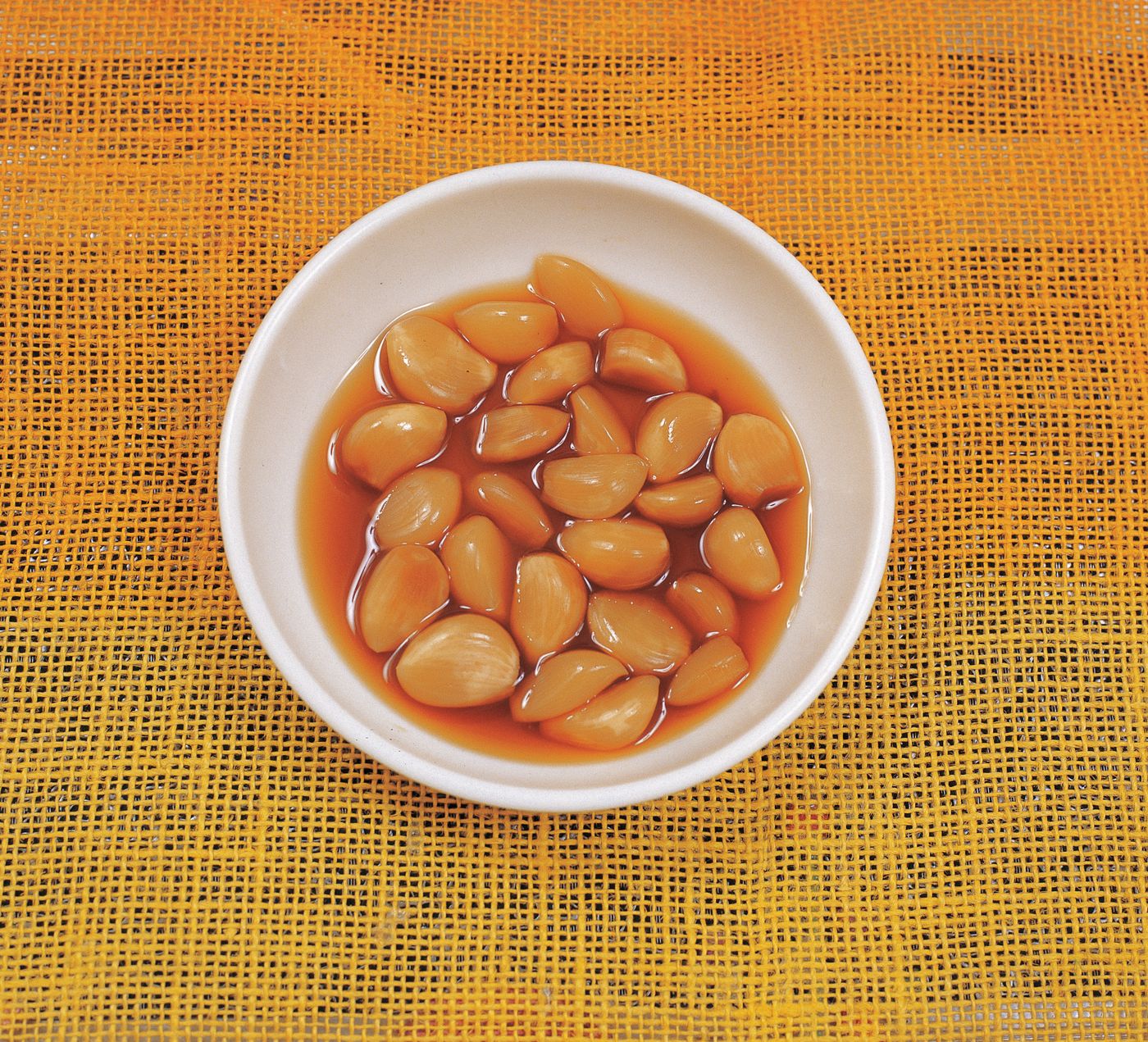 Soy-Pickled Garlic