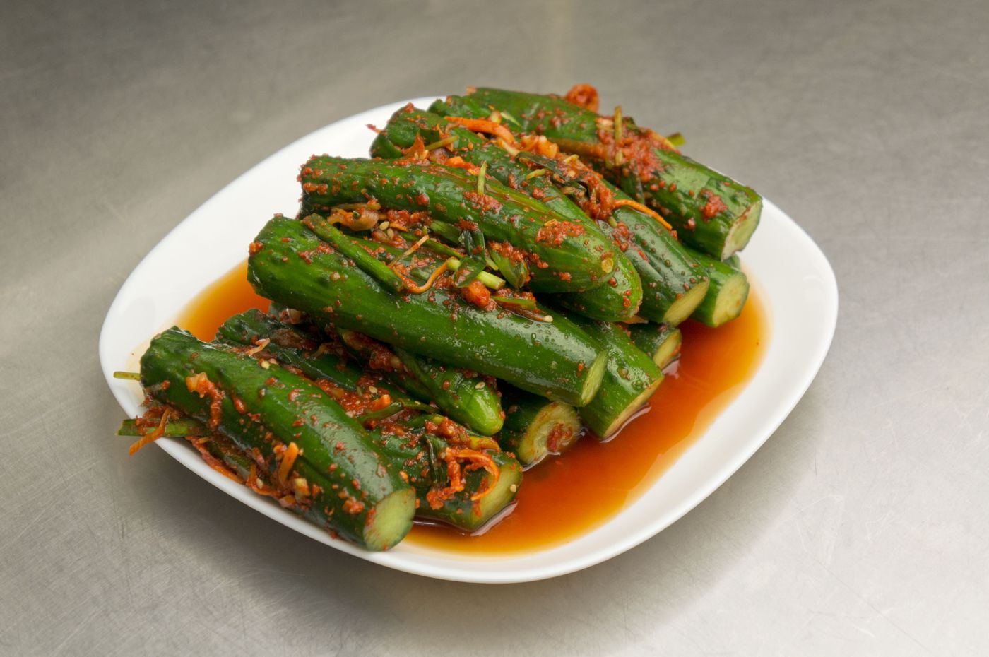 Stuffed Cucumber Kimchi