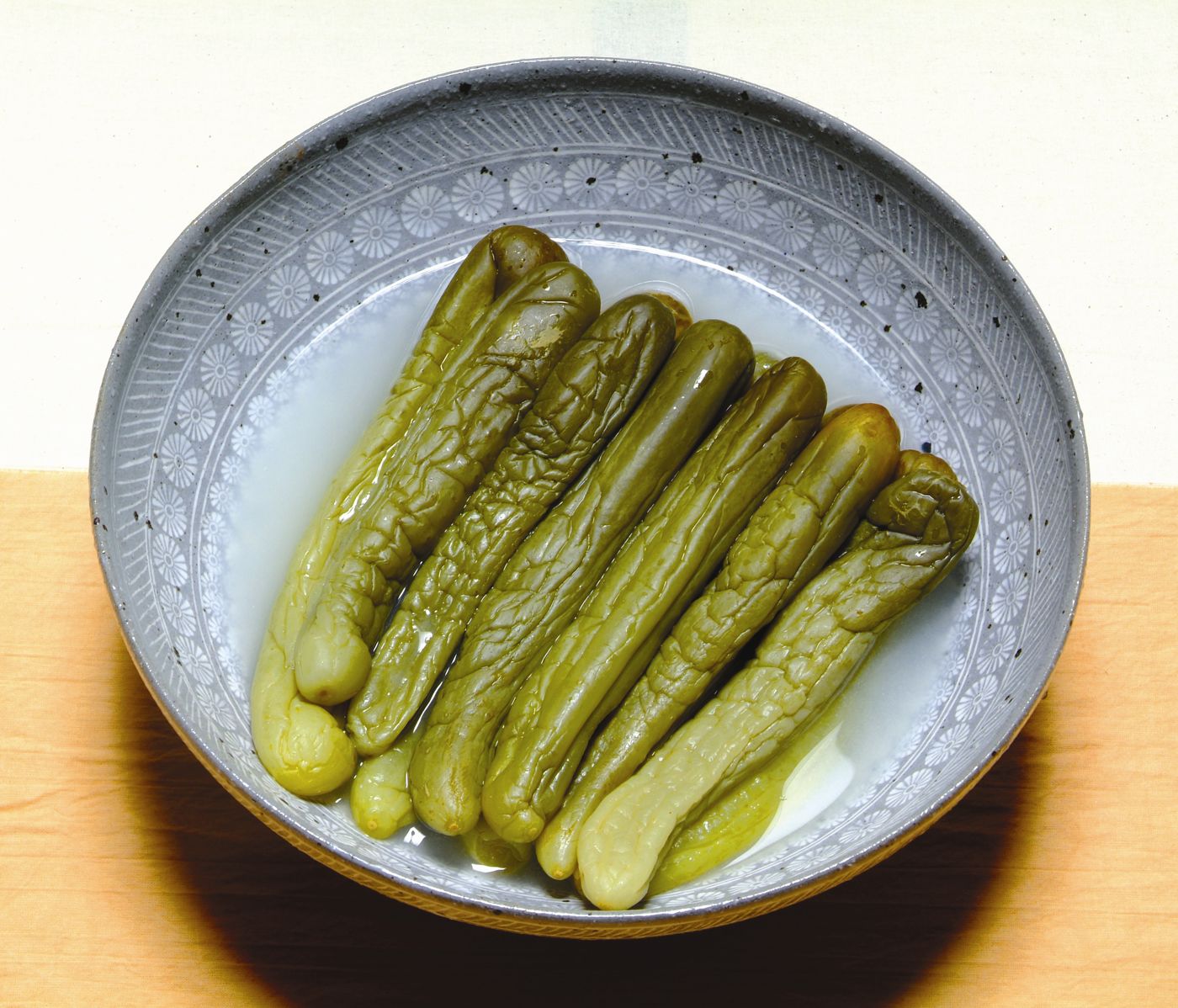 Salt-Brined Pickled Cucumbers