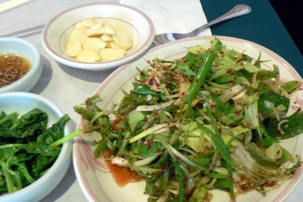Pajeori (Green Onion Salad)