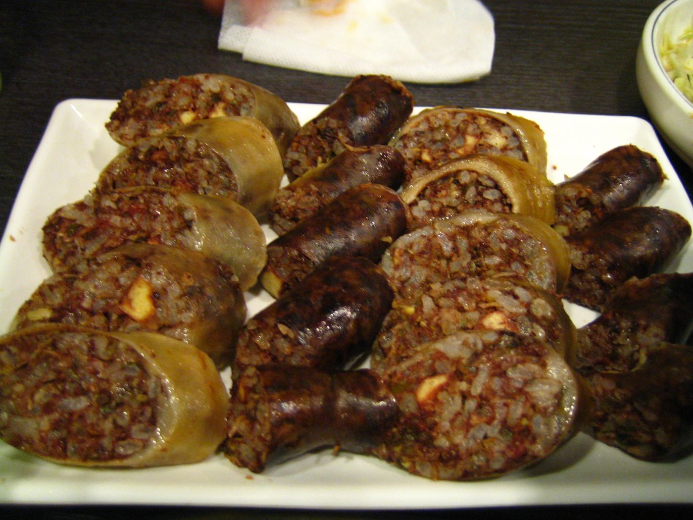 Sundae (Korean Blood Sausage)