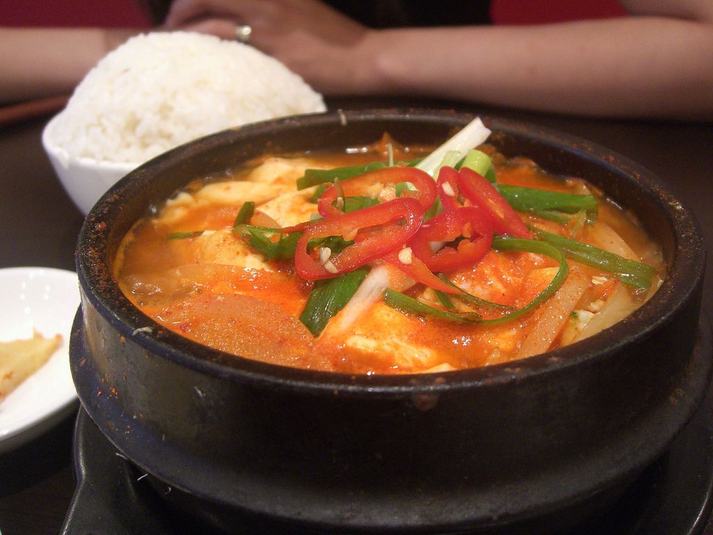 Sundubu Jjigae (Soft Tofu Stew)