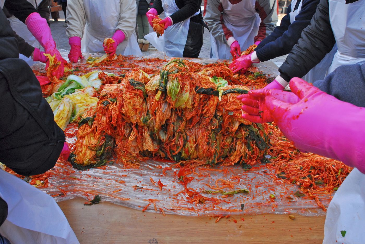 Kimjang: Making Kimchi Together