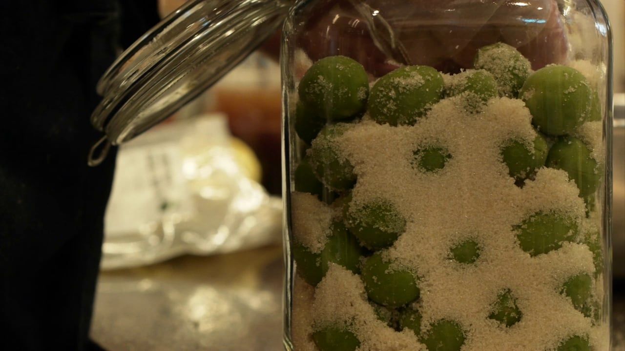 Green Plum Syrup