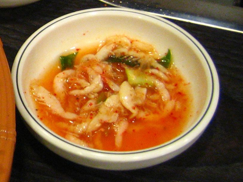 Salted fermented shrimp