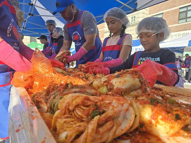 Making Kimchi