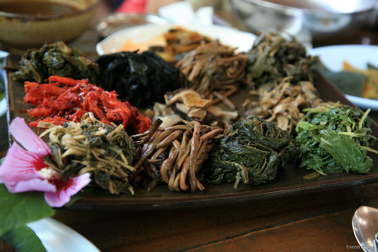 Vegetables and Namul